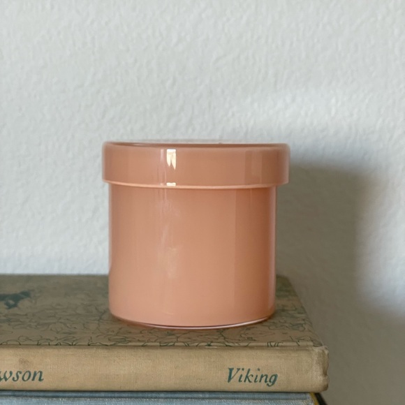 HAY Glass Bits & Bobs Storage Container, small, nude/peach color. - Picture 3 of 7